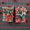 20 Pcs Artificial Christmas Tree Stems (Green,Red) 3.9"D x 3.9"W x 9.9"H